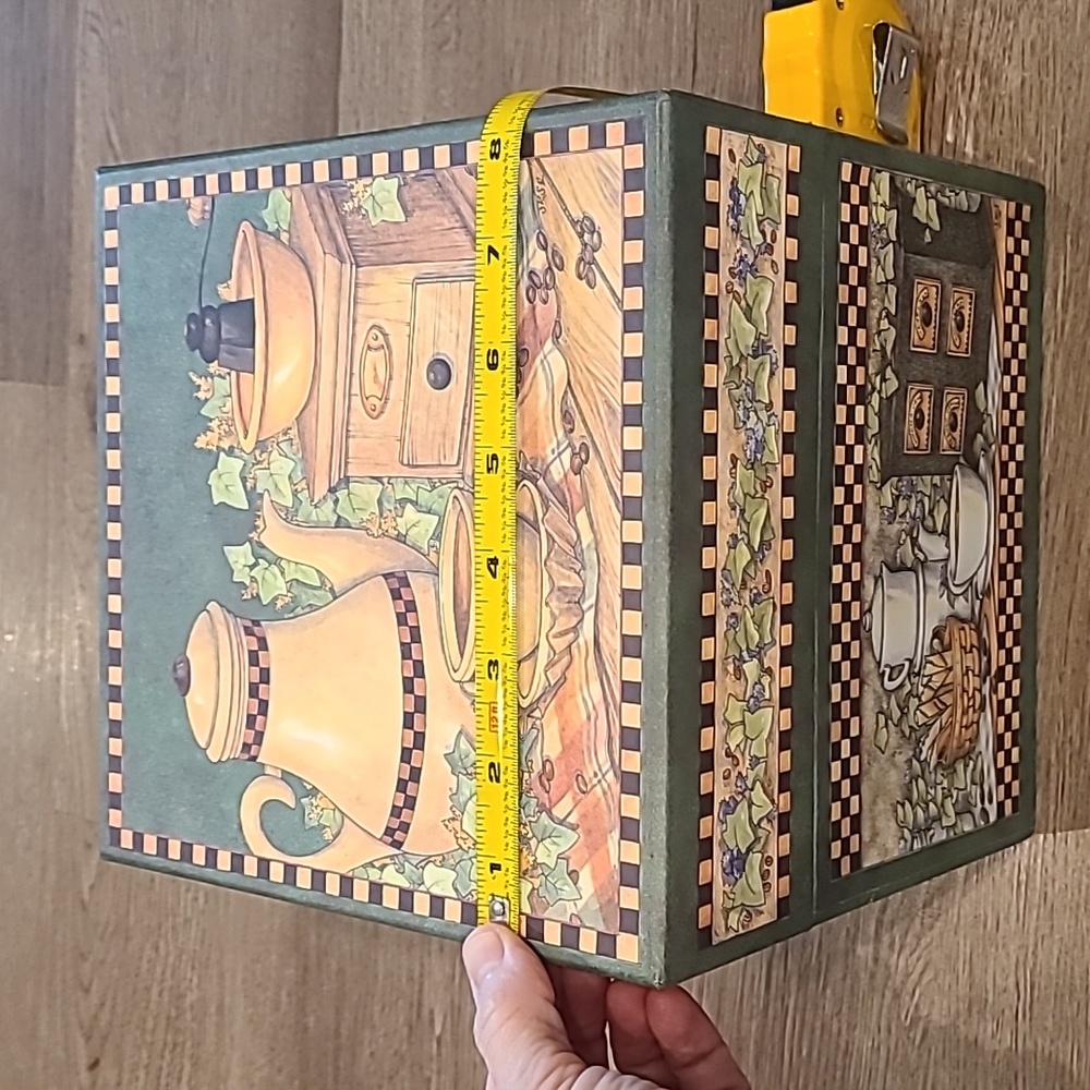 Bobs Primitive Boxes Coffee and Tea Design. New - Picture 2 of 5